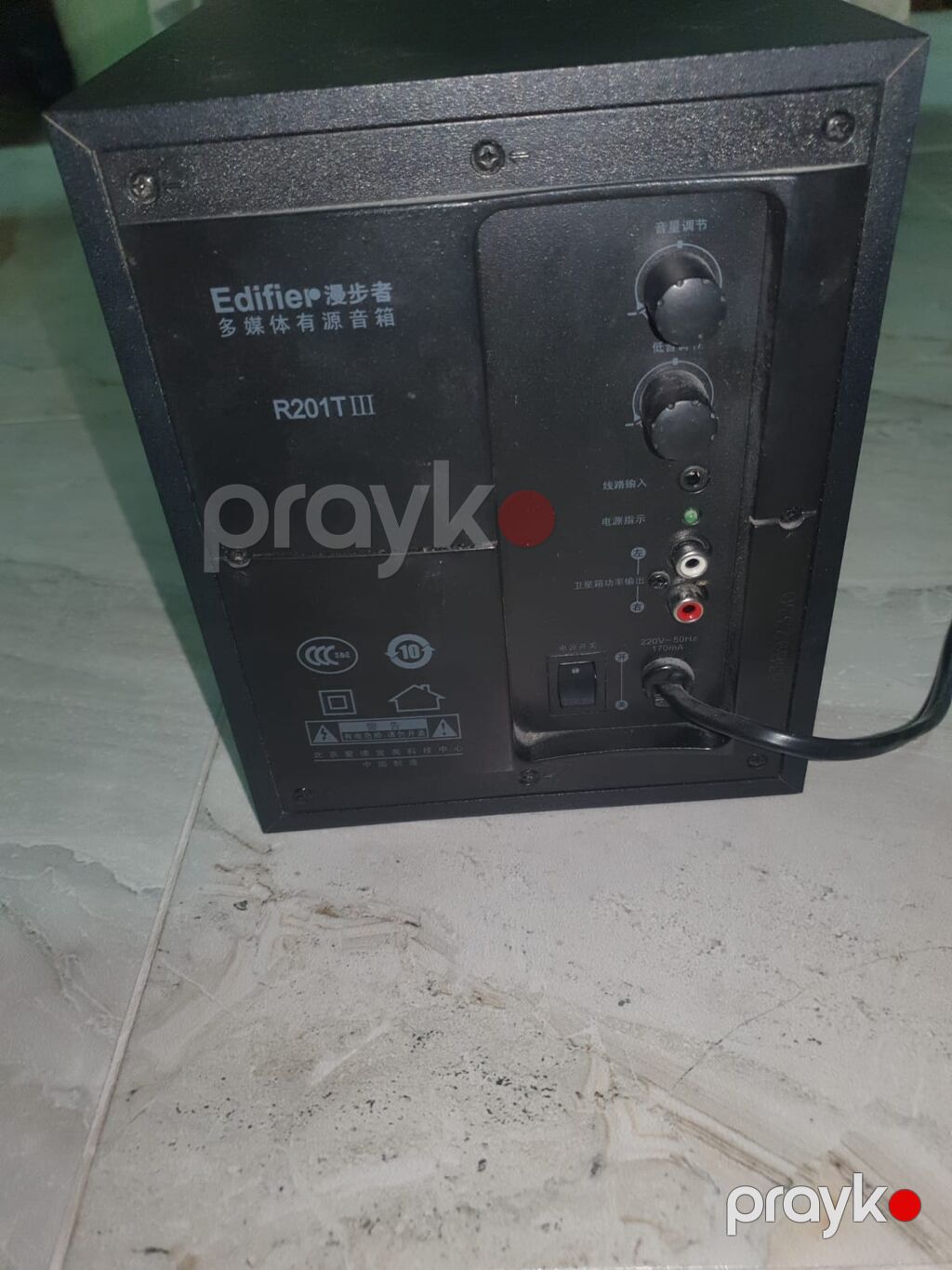 Edifier akustik sistemi — subwoofer və 2 satelit dinamiklər — Akustik sistemlər, Bakı (10)