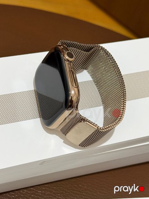 Apple Watch Series 10 Titanium Gold 46mm — Bakı