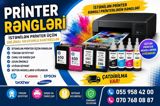 Printer kartriclləri — HP, Canon, Epson, Brother üçün orijinal və uyğun modellər — Printers