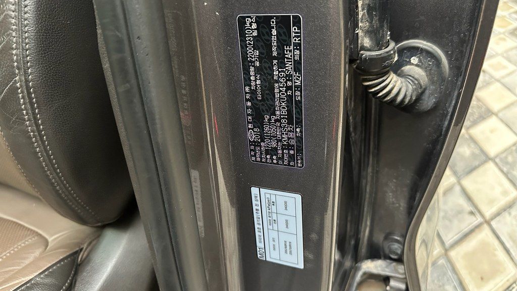 Hyundai Santa Fe, 2.0 L, 2018 il, 110 300 km — Avtomobillər, Bakı (2)