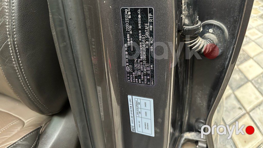 Hyundai Santa Fe, 2.0 L, 2018 il, 110 300 km — Avtomobillər, Bakı (2)