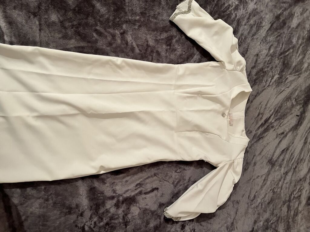 Ağ rəngli zərif ziyafət/nikah paltarı - Brend/etiket: EGO - Kəsim — Şəxsi əşyalar, Digah (2)