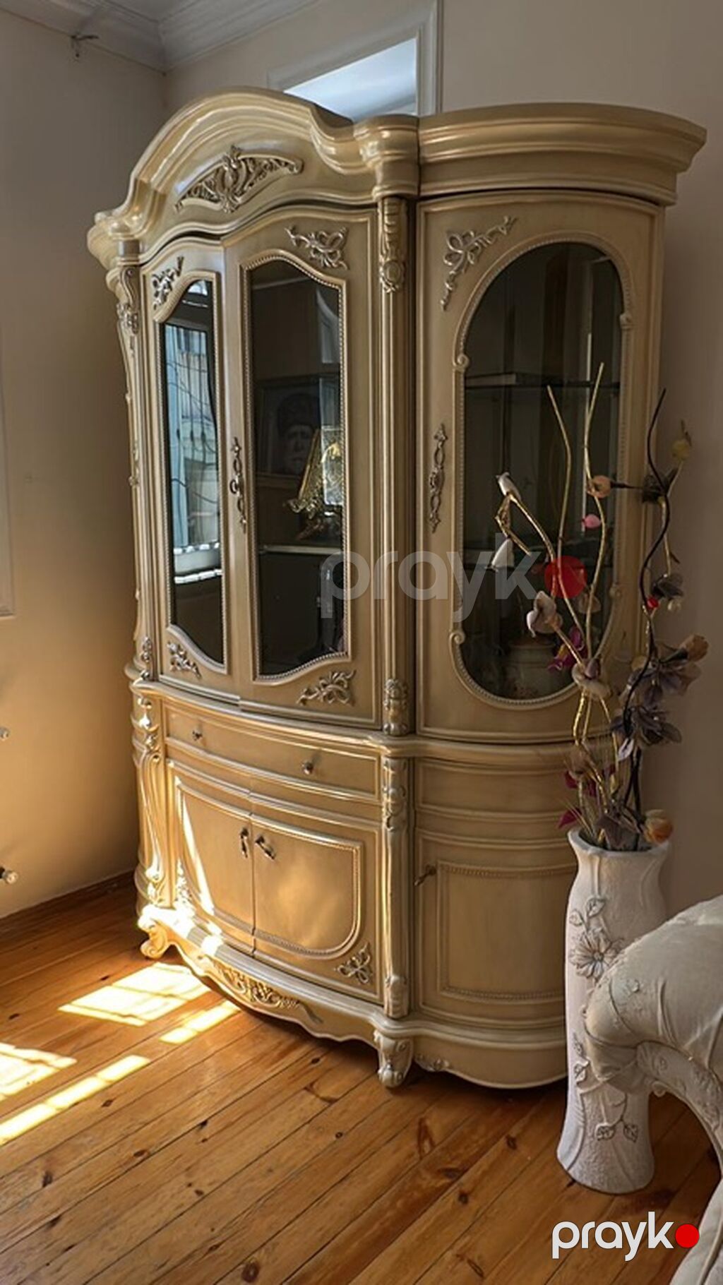 Klassik üslubda dəst mebel - Yumşaq mebel: iri L formalı künc divan — Mebel, Bakı (4)