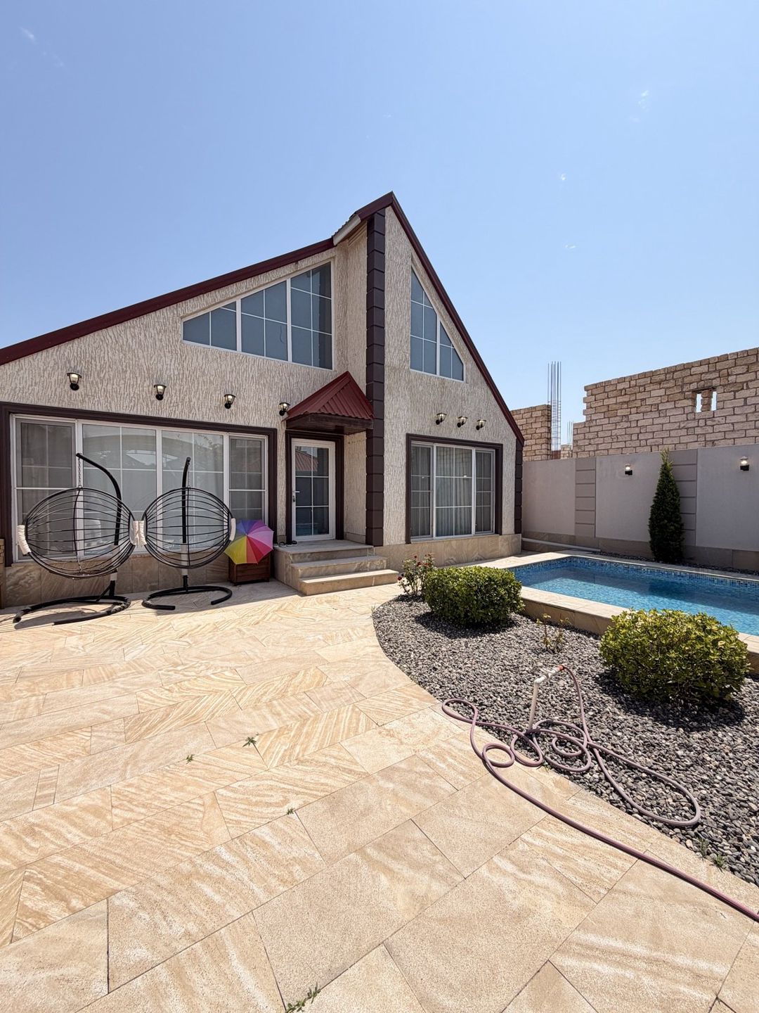Satılır 3 otaqlı həyət evi/bağ evi 120 m² — Ev, villa, Bakı (3)