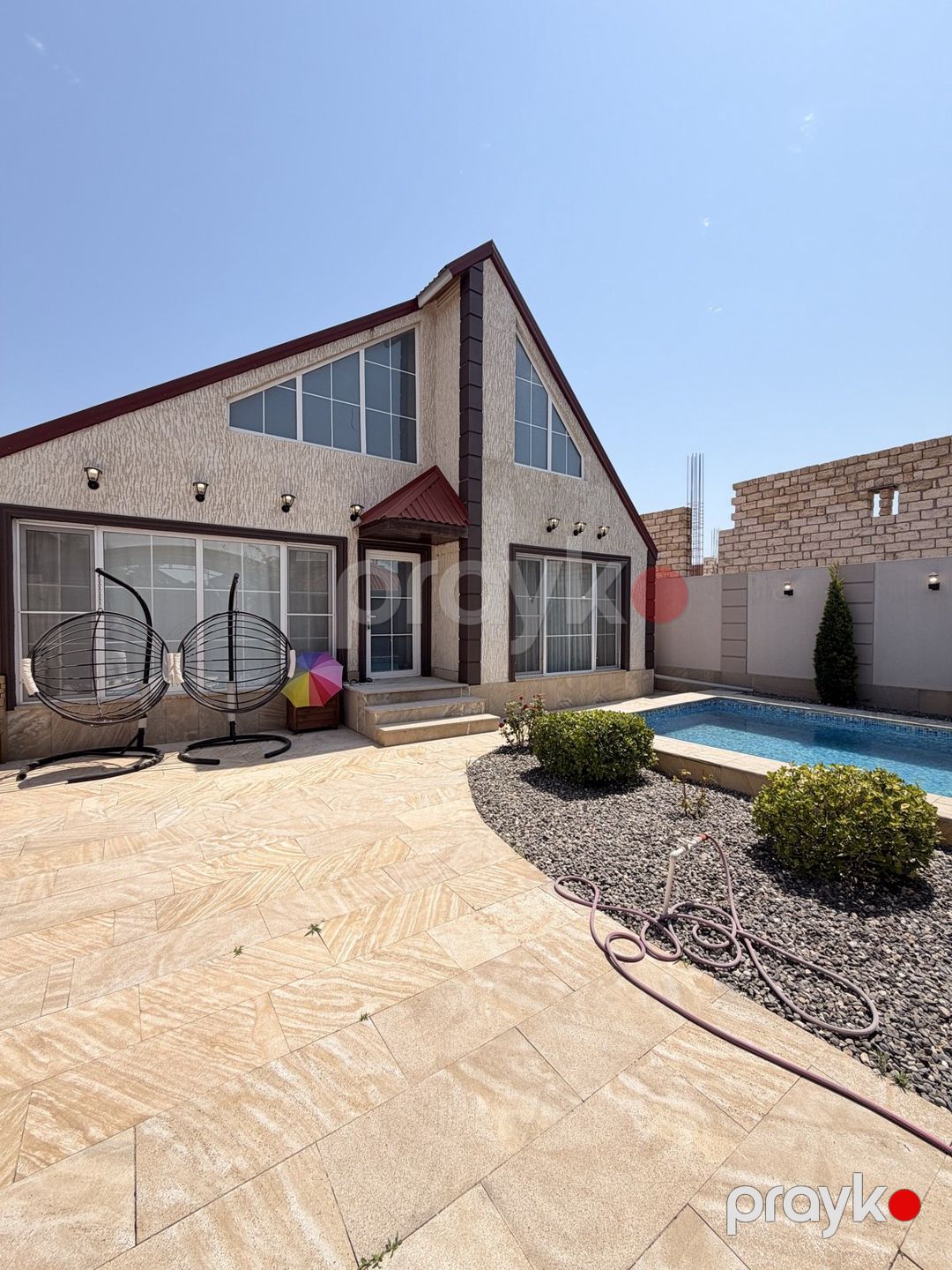 Satılır 3 otaqlı həyət evi/bağ evi 120 m² — Ev, villa, Bakı (3)