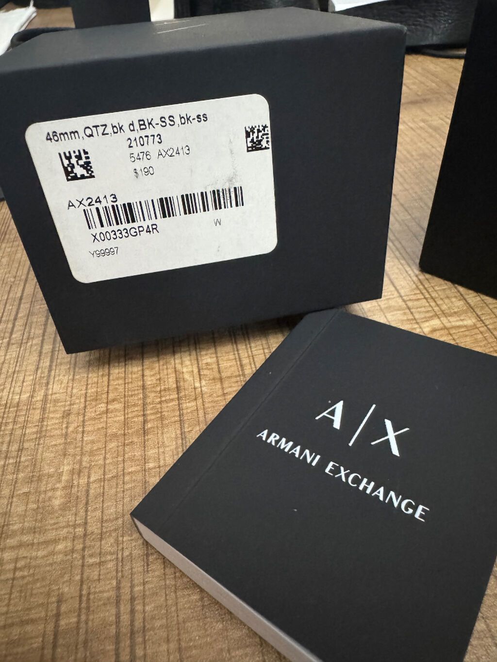 ARMANİ EXCHANGE A|X 2314 Təzədir bir dəfə istifadə olunub Kitabı — Aksesuarlar, Bakı (3)