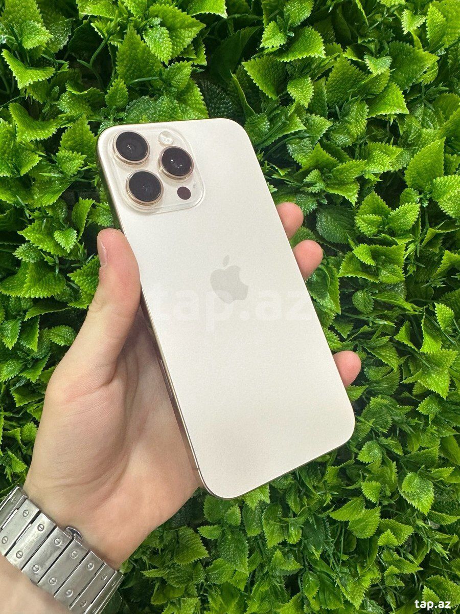 Apple iPhone 16 Pro Max Desert Titanium 256GB/8GB — Mallar, Bakı