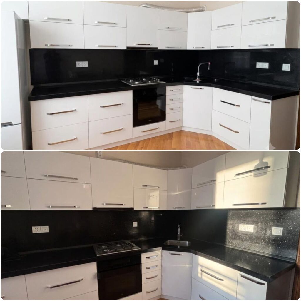 Mətbəx mebeli satilir 750 azn.Yeni kimidir.unvan Qara Qarayev.Uzerinde — Mebel, Bakı