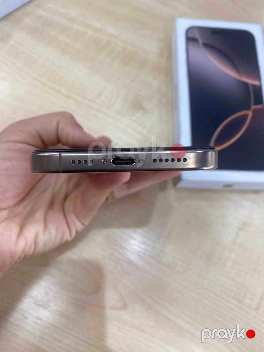 Apple iPhone 16 Pro Max Desert Titanium 256GB/8GB — Mallar, Bakı (5)