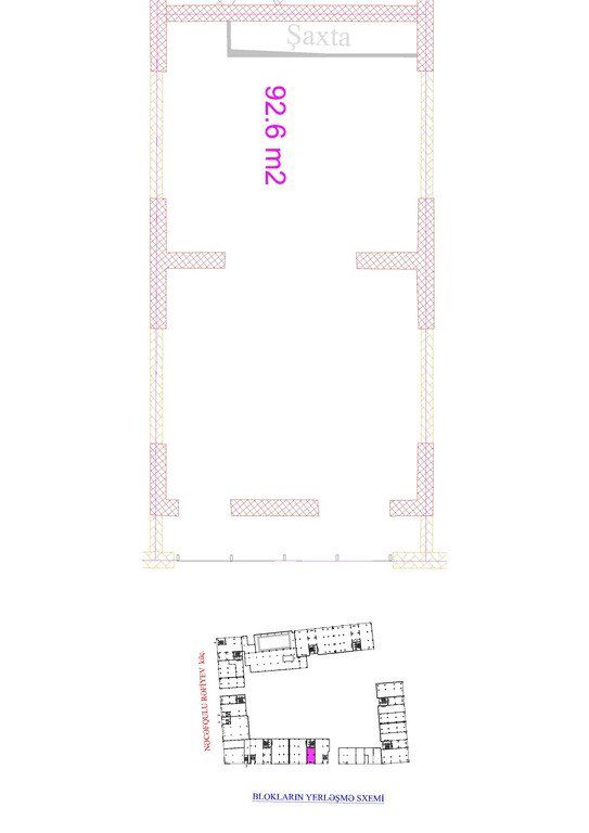 Satılır obyekt 92.5 m² — Əmlak, Bakı (3)