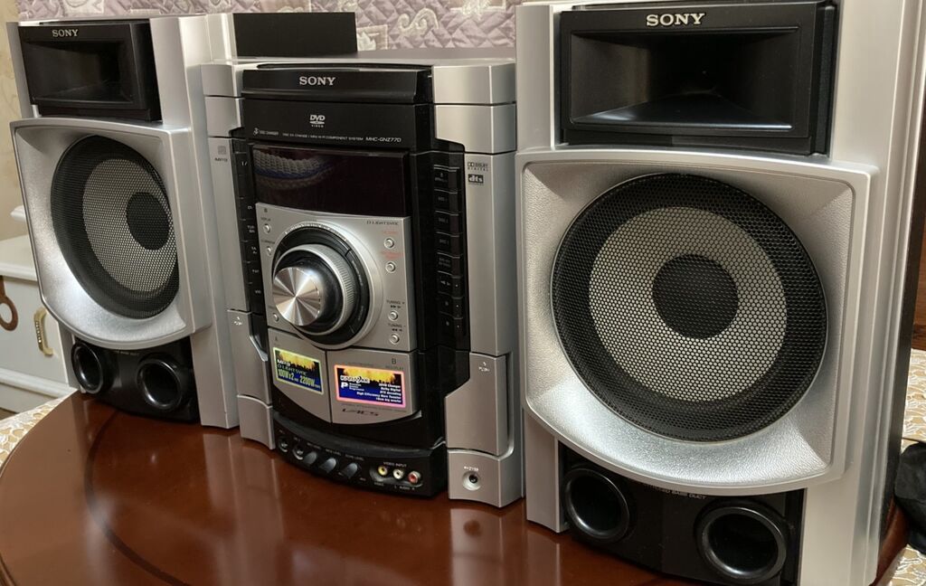 Sony mini Hi‑Fi audio sistemi – 3 bloklu komplekt TƏZƏDƏN SEÇİLMİR! — Elektronika, Bakı (5)
