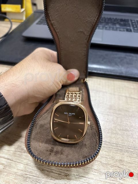 Patek Philippe – qızılı rəngli elegant qol saatı Saat yenidi - Korpus