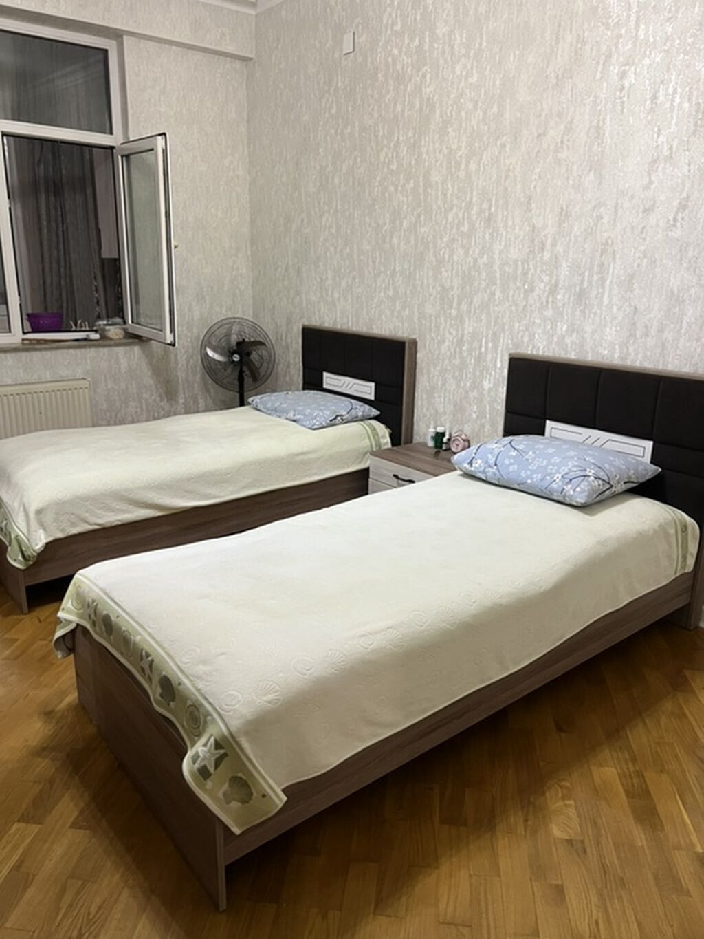2 təknəfərlik çarpayı, 2 tumba, Yeni — Mebel, Masazır (2)
