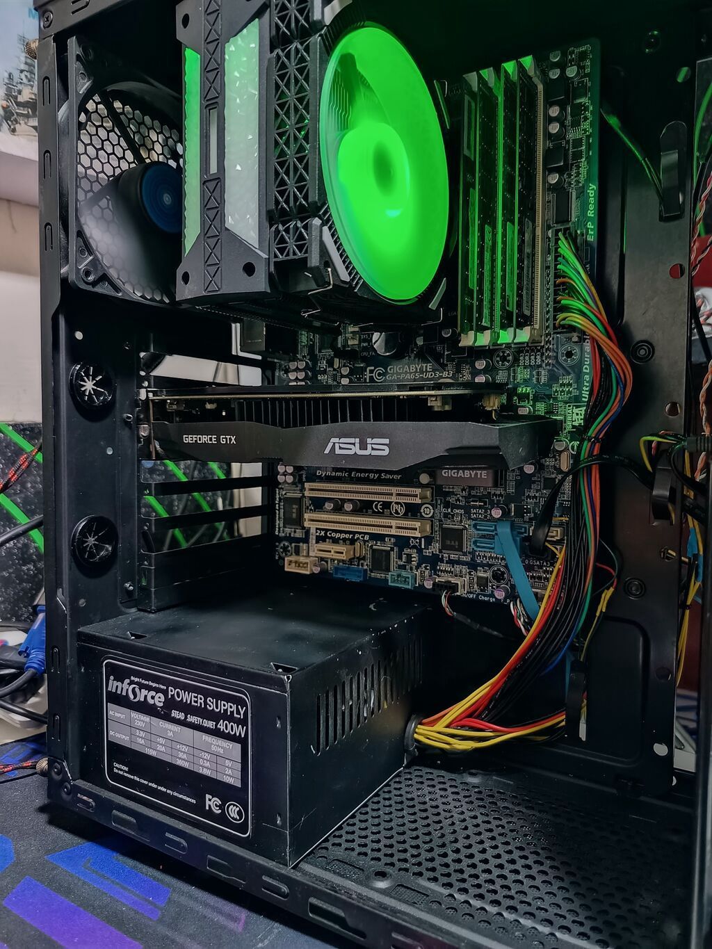 Videokart Asus GeForce GTX 1050 Ti, 4 GB, İşlənmiş — Elektronika, Pirəkəşkül (6)