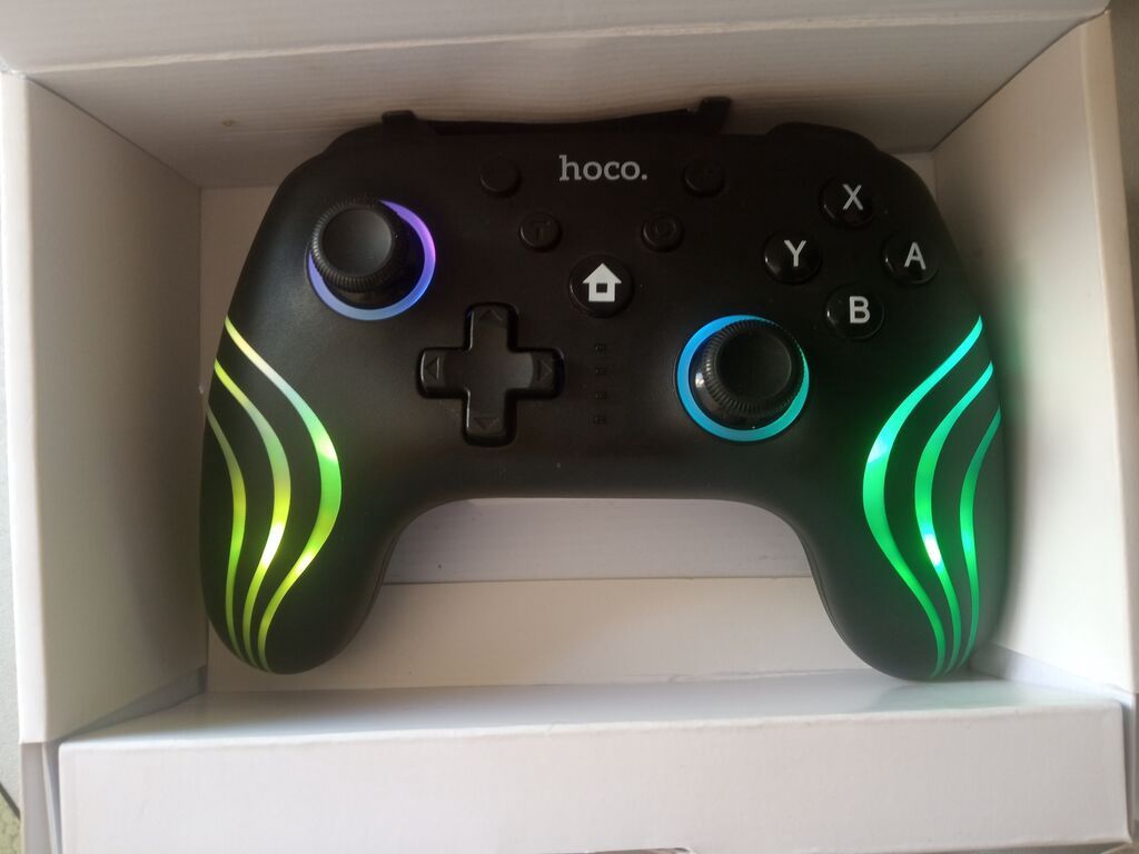 Hoco oyun kontrolleri – RGB işıqlı, Bluetooth/USB qoşulma ilə — Elektronika, Gəncə