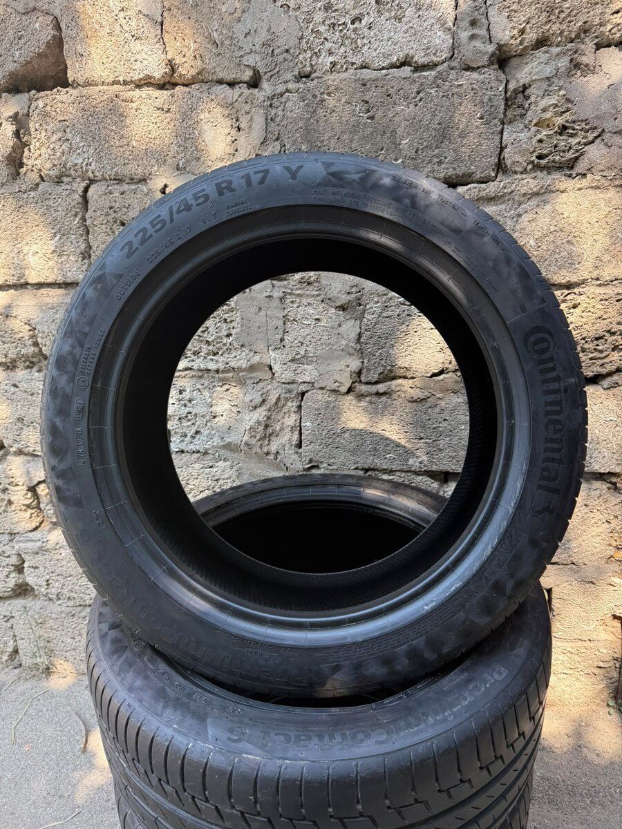 Continental şinləri 225/45 R17 — Ehtiyat hissələri və aksesuarlar, Bakı (5)