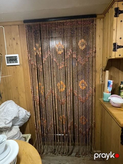 Taxta boncuklardan ibarət dekorativ qapı/perde 100/200 - Material — Digah