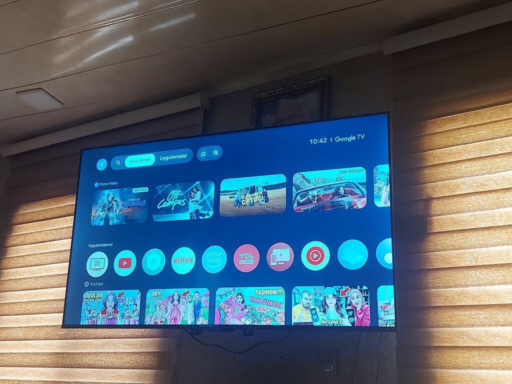 İşlənmiş Televizor TCL 55" 4K (3840x2160) — Televizorlar, Bakı