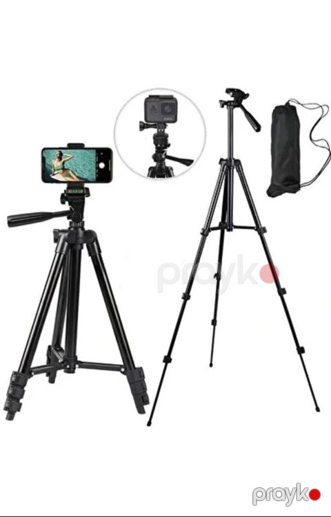 Universal foto/video tripod - 3 bölməli teleskopik ayaqlar, sürətli — Bakı