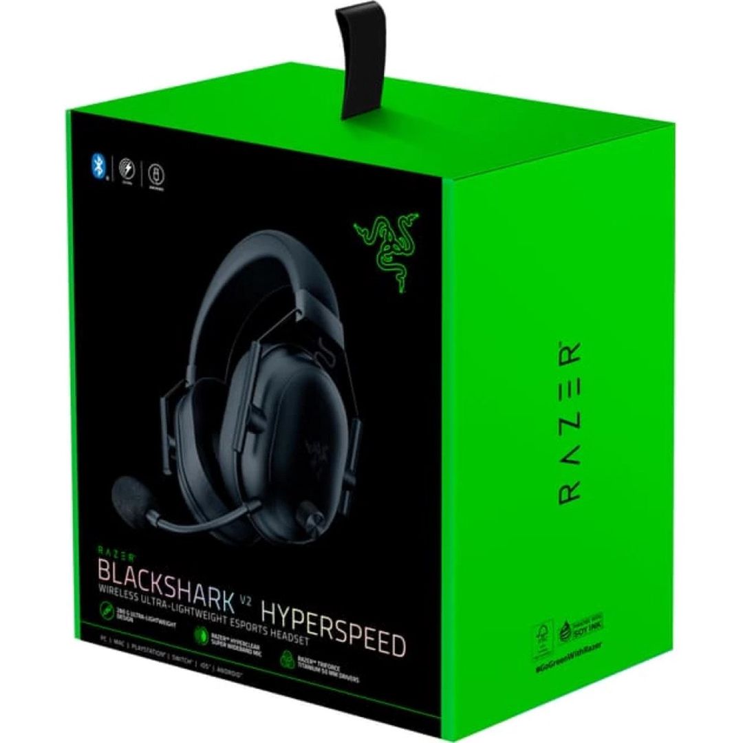 Oyun qulaqlığı Razer BlackShark V2 HyperSpeed, USB/WL, black (RZ04-04960100-R3M1) — Elektronika, Bakı
