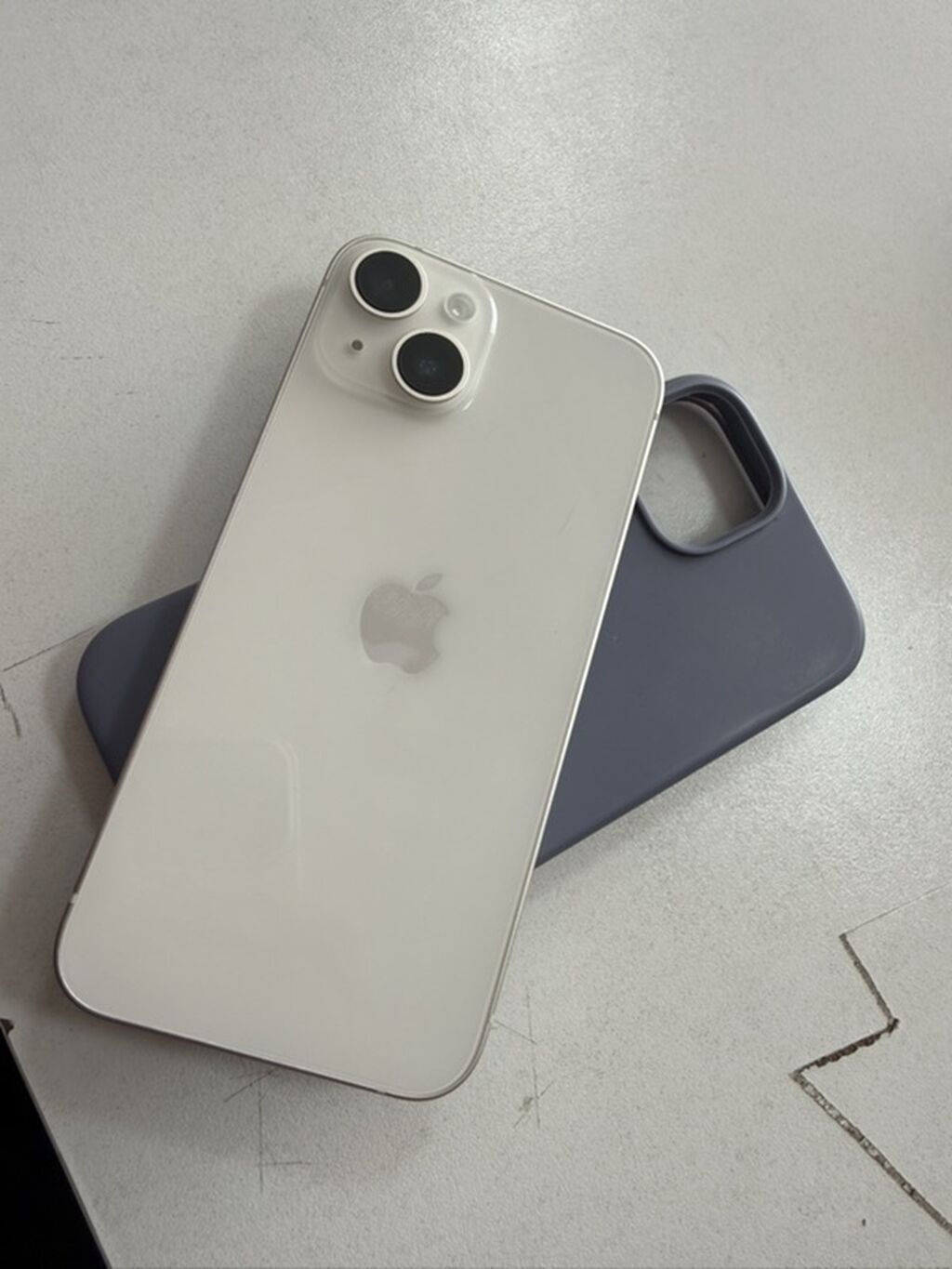 IPhone 14, 128 GB, Ağ, Zəmanət, Simsiz şarj, Face ID