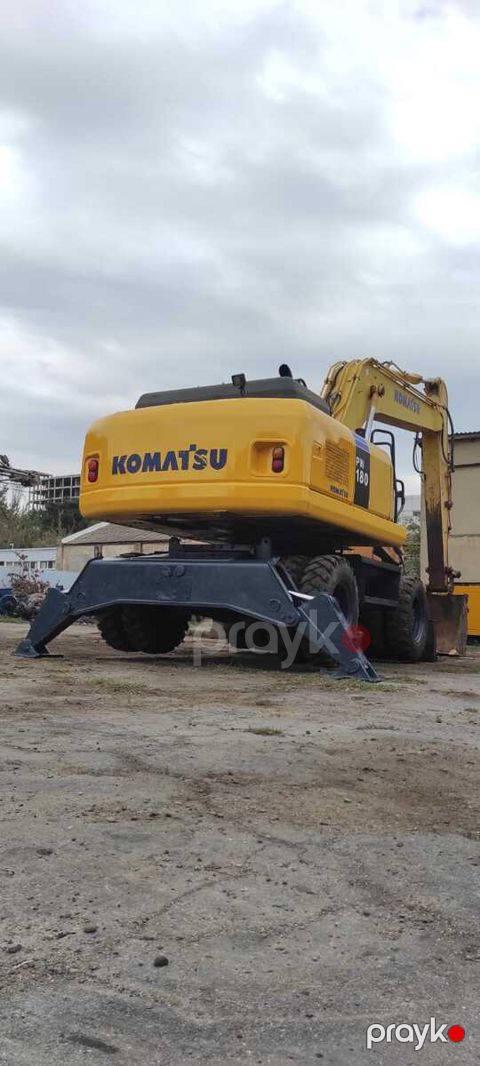 Təkərli Ekskavator "Komatsu PW180-7, 19 ton, 2008-ci il — Bakı