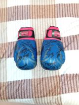 Adidas boks əlcəkləri — mavi/gül (10 nəfər UFC döyüşçüsü imzalayıb — Mallar
