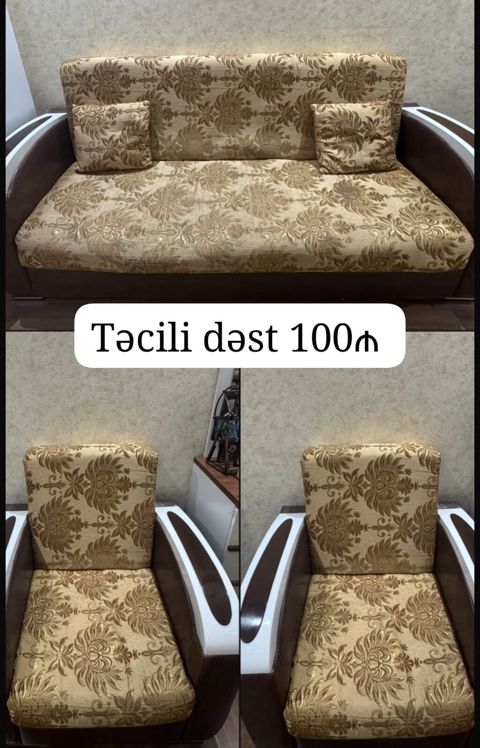 Tərəvətli divan, açılır mekanizmi ilə
