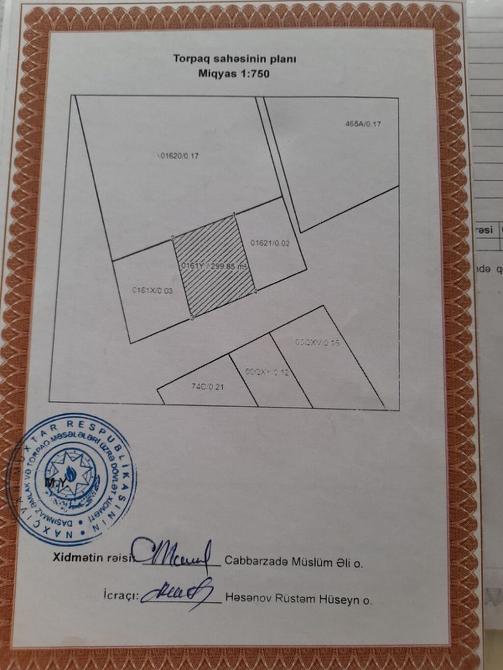 3 sot, Biznes üçün, Kupça (Çıxarış) — Torpaq, Naxçıvan (2)