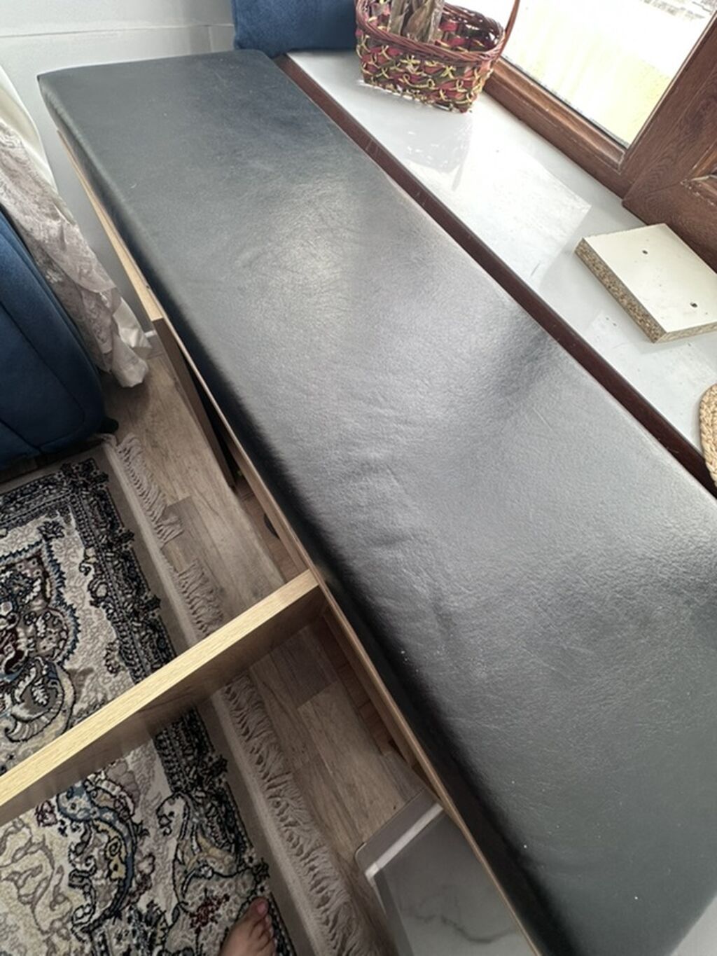 Yeni, 2 qapılı, Qəhvəyi, Taxta Ayaqqabı dolabı