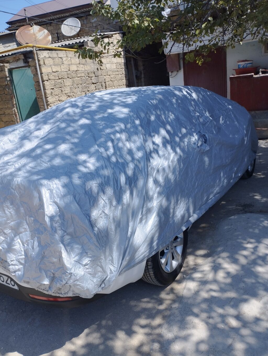 Universal avtomobil örtüyü (sedanlar üçün) - Material: sıx, suya — Avto, Digah