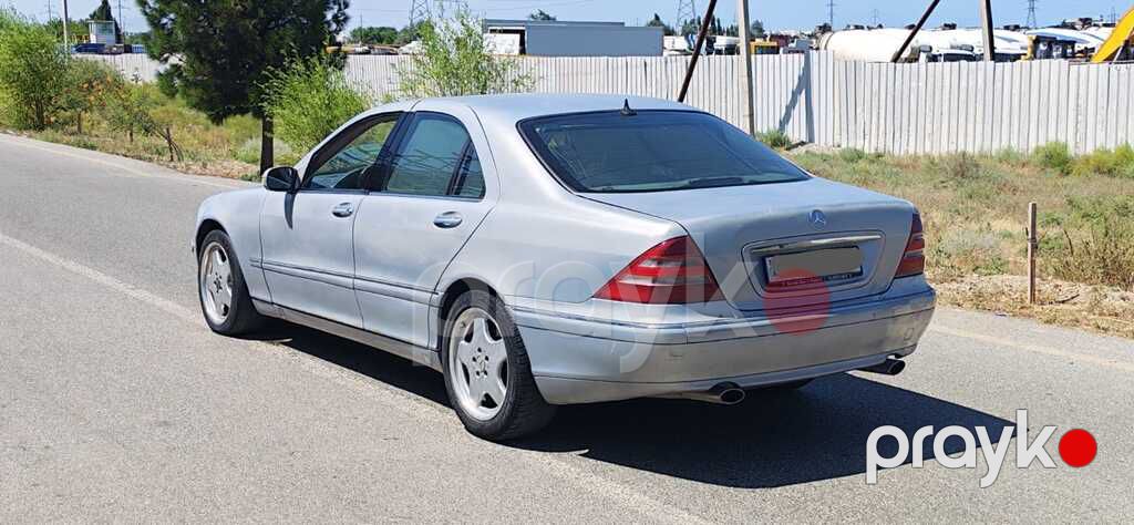 Mercedes S 320, 3.2 L, 2000 il, 201 500 km — Avtomobillər, Bakı (5)