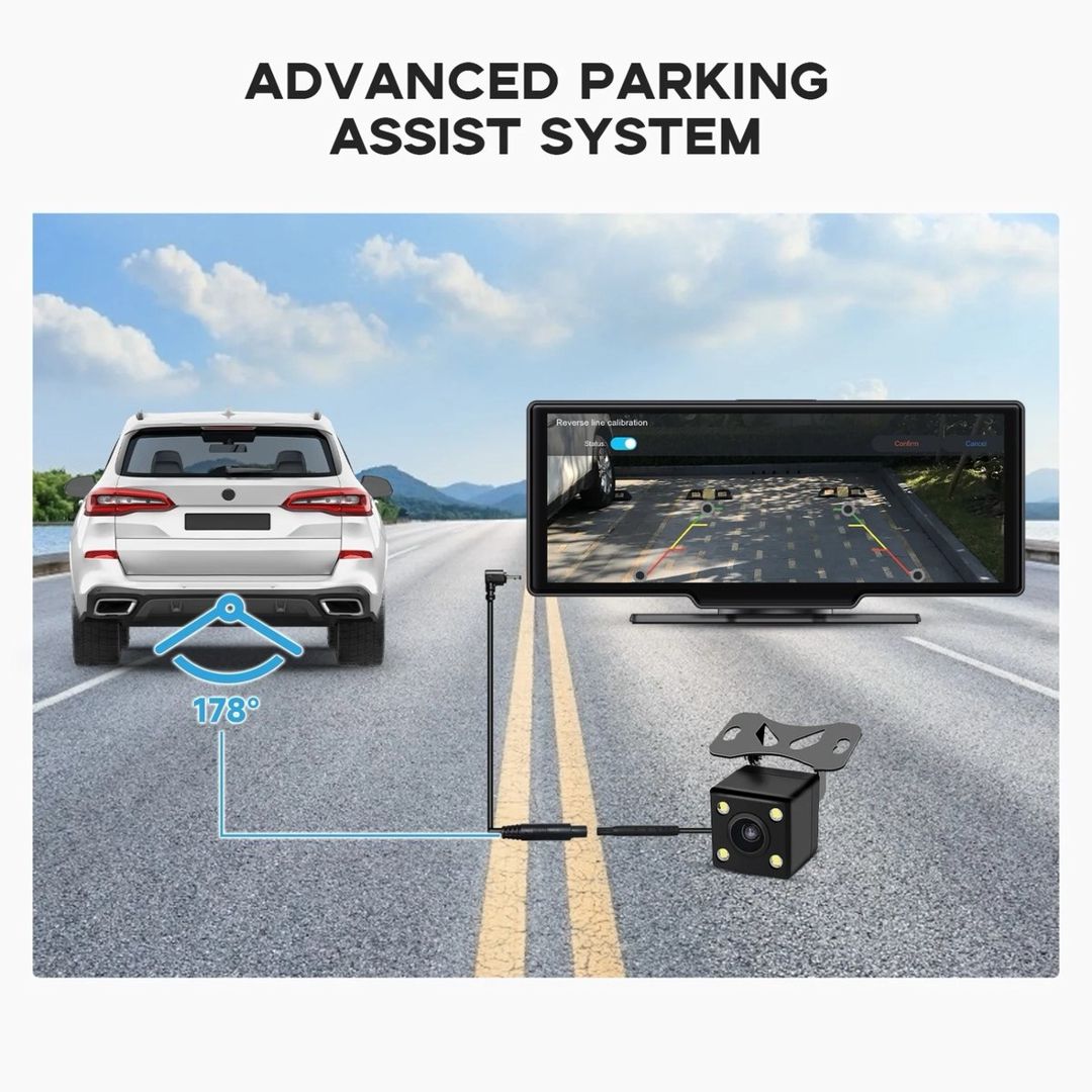 Avto monitor və videoqeydiyyatçı Herilary P1-4k — Ehtiyat hissələri və aksesuarlar, Bakı (3)