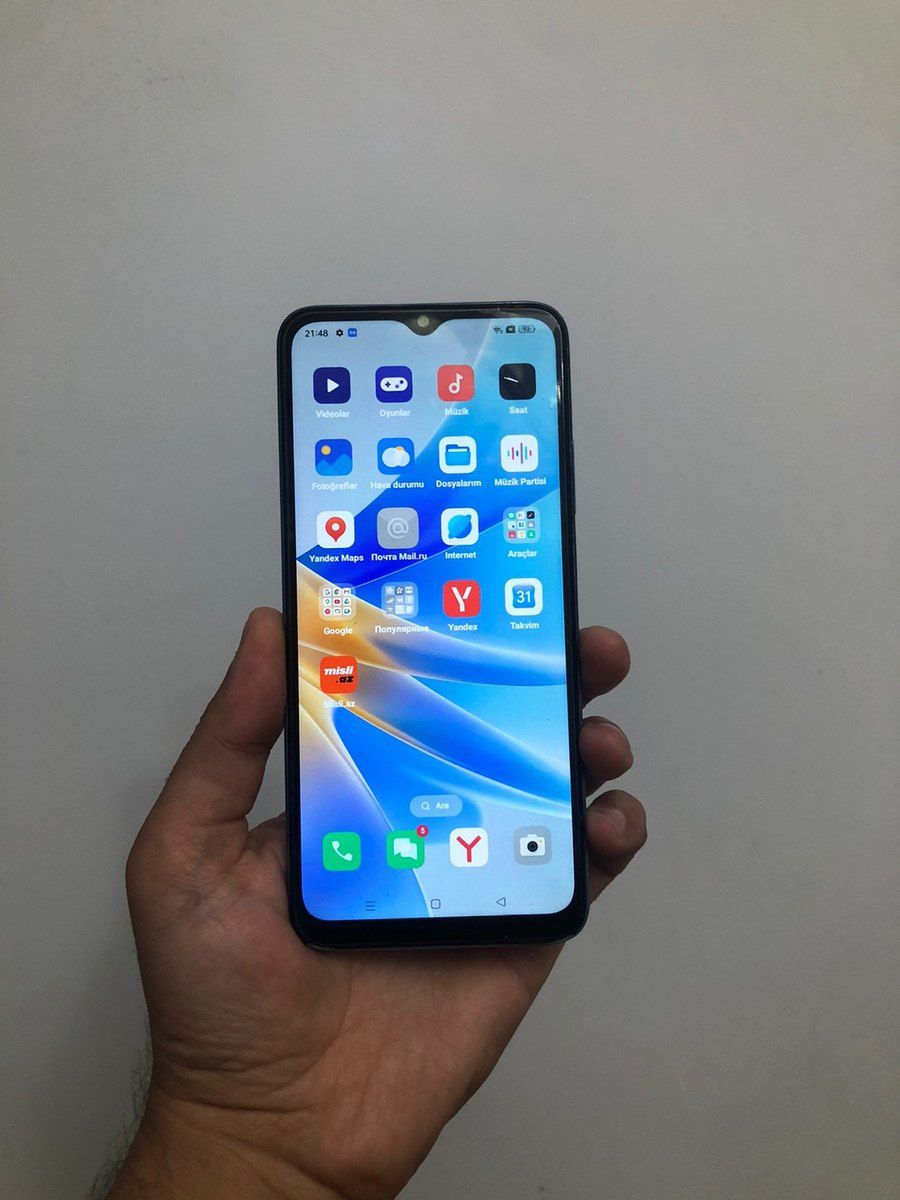 OPPO A18 Glowing Blue 64GB/4GB — Smartfonlar, Bakı (2)
