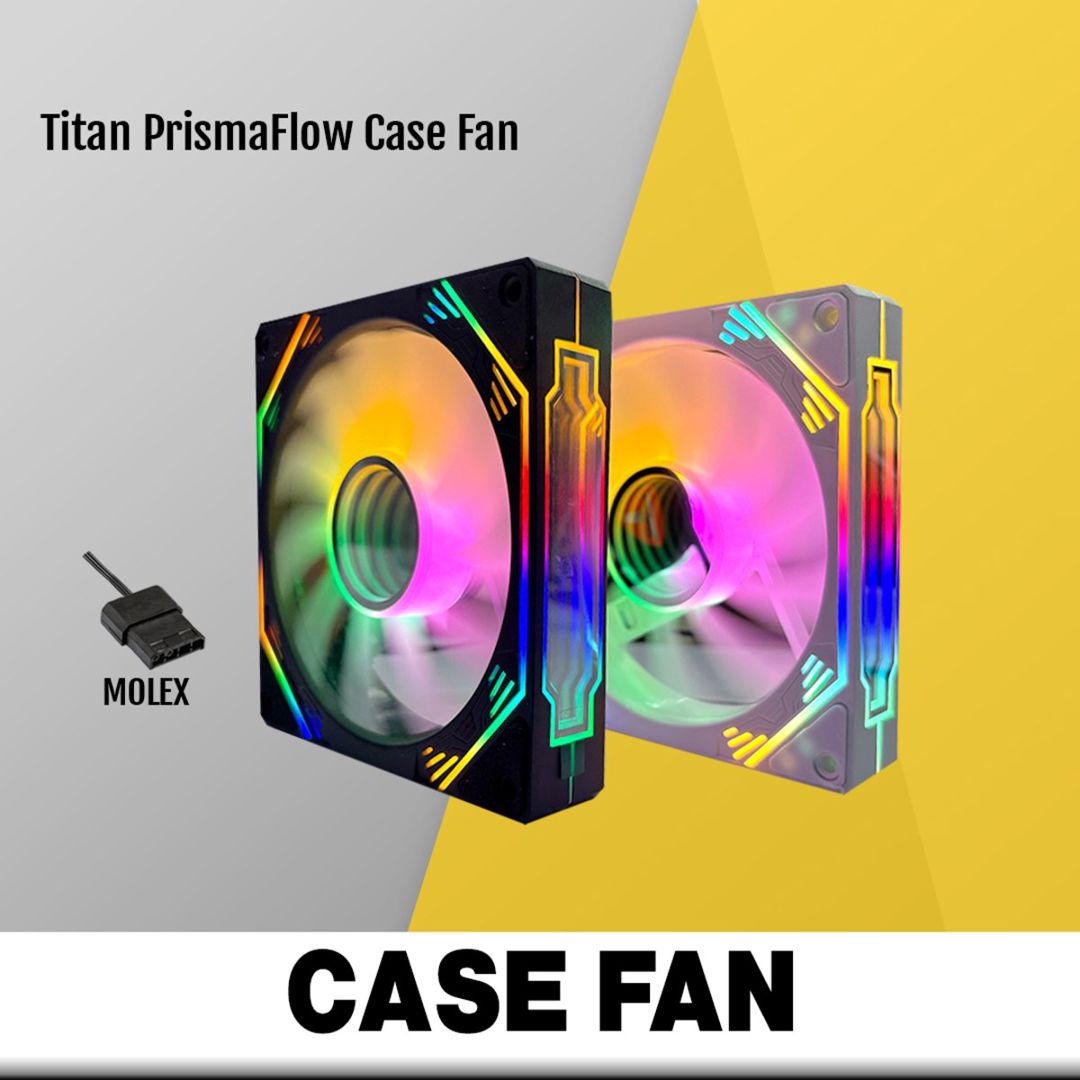 Titan PrismaFlow RGB Molex Fan — Elektronika, Bakı