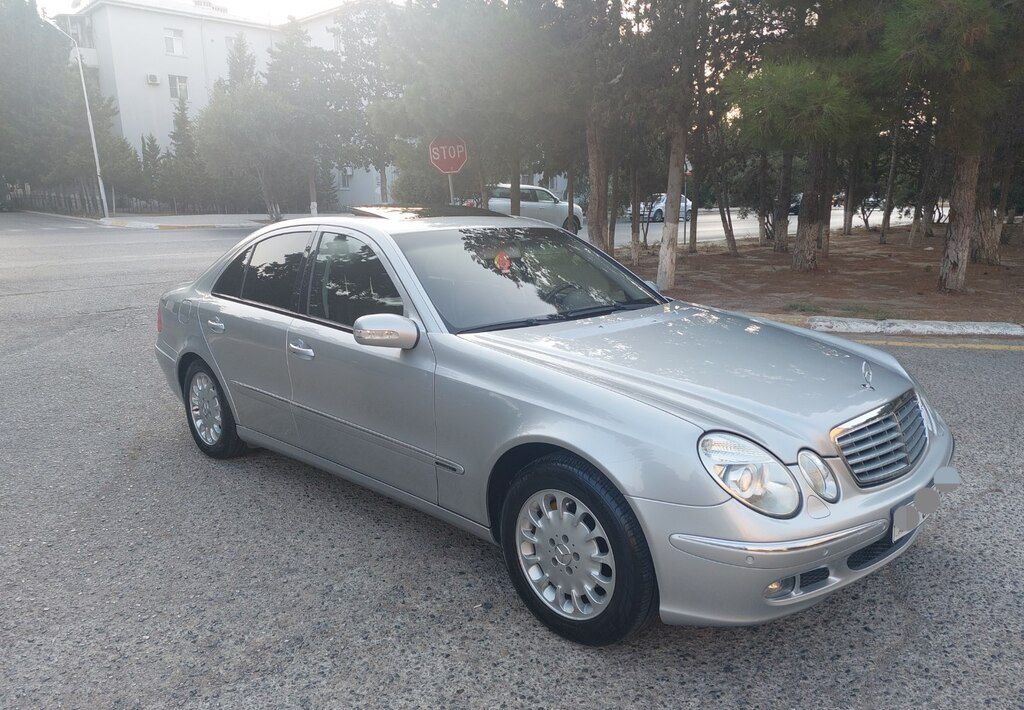 Mercedes E 200, 1.8 L, 2005 il, 208 000 km — Avtomobillər, Sumqayıt (9)