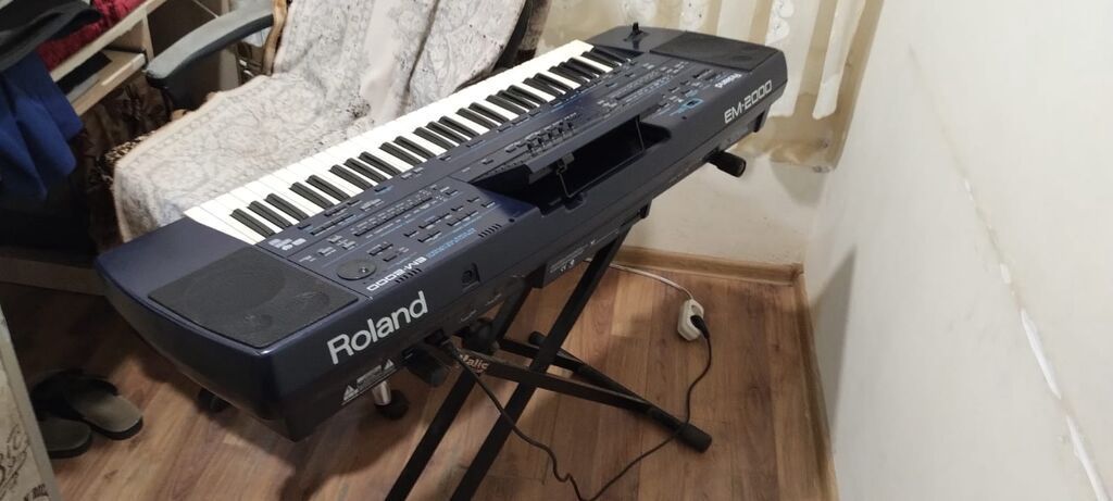 Roland EM-2000 aranjor sintezator - 61-klavişli, sürüşdürmə — Mallar, Saray (5)