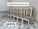 Temiz taxta stullar 6sı 150azn ünvan H. Aslanov. FatiNika — Mebel