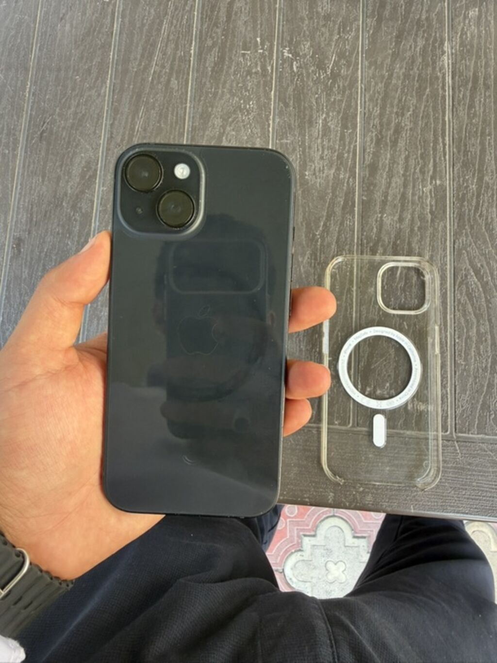 IPhone 15, 256 GB, Qara, Face ID — Apple iPhone, Bakı (3)