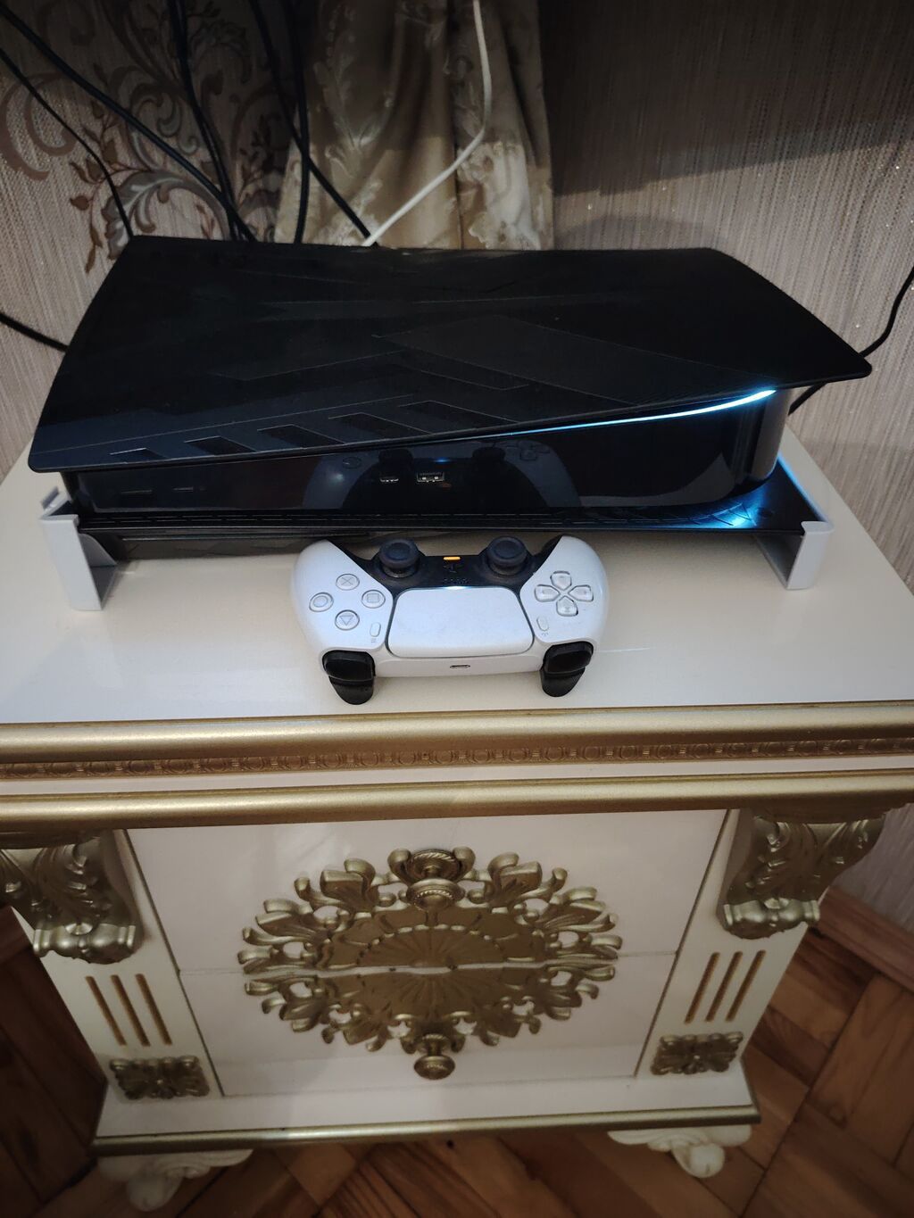 PlayStation 5 (disc versiyası) oyun konsolu - Rəng: qara üst örtük — Elektronika, Sumqayıt (3)