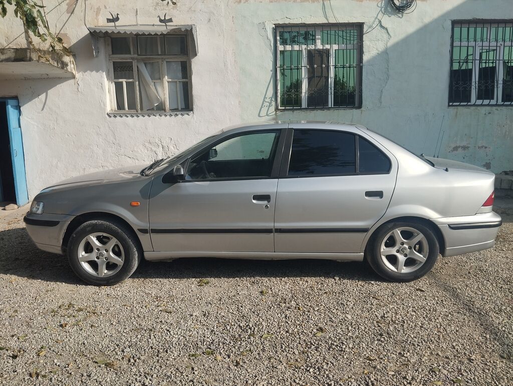 Samand Sedan – gümüşü rəng, 4 qapı, geniş salonlu şəhər və ailə — Avto, Şabran
