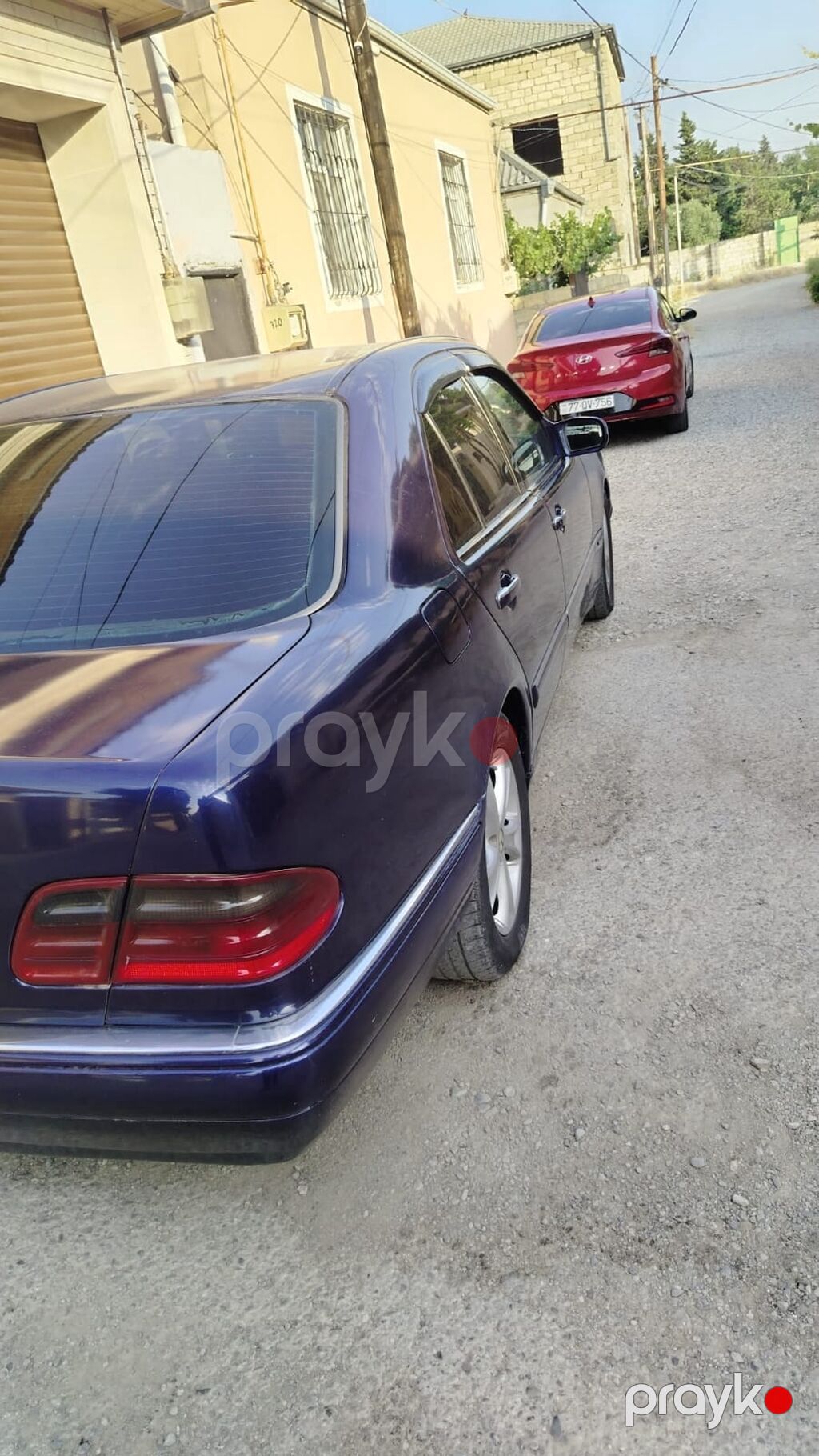 Mercedes‑Benz E‑Class (W210), sedan, tünd göy rəng. Xüsusiyyətlər: - 90-FJ-765 — Avtomobillər, Bakı (5)