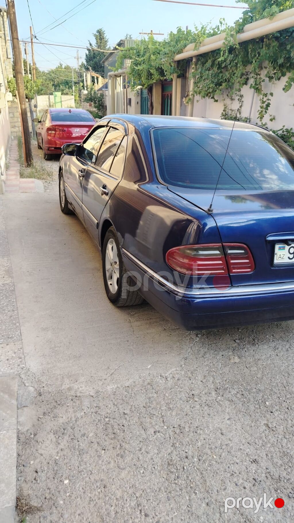 Mercedes‑Benz E‑Class (W210), sedan, tünd göy rəng. Xüsusiyyətlər: - 90-FJ-765 — Avtomobillər, Bakı (4)