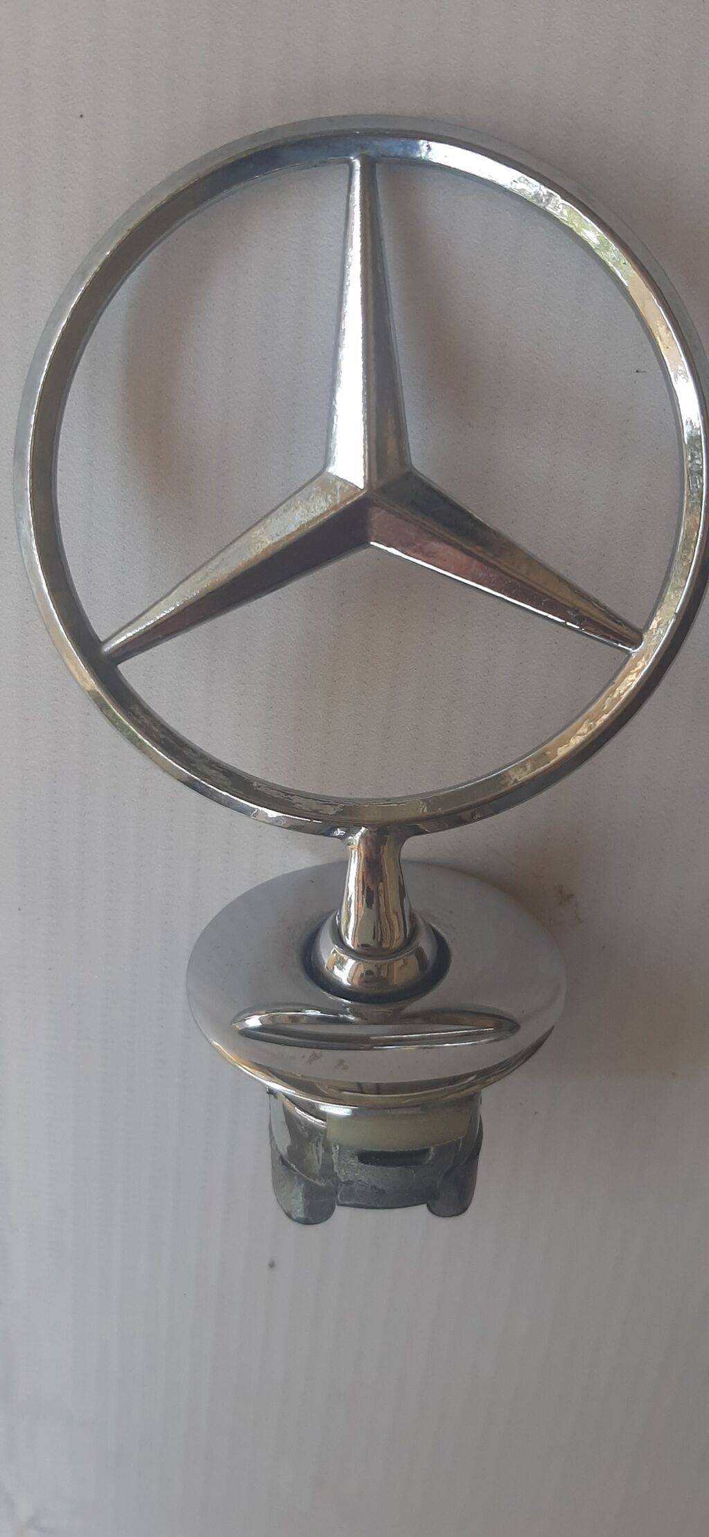 Məhsul: Mercedes-Benz kapot ucu/ornament emblemi (üçşüalı ulduz) -