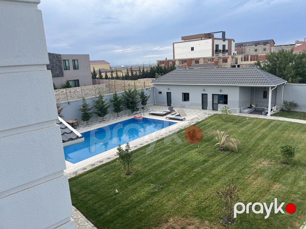 Satılır 6 otaqlı həyət evi/bağ evi 280 m² — Ev, villa, Bakı (12)