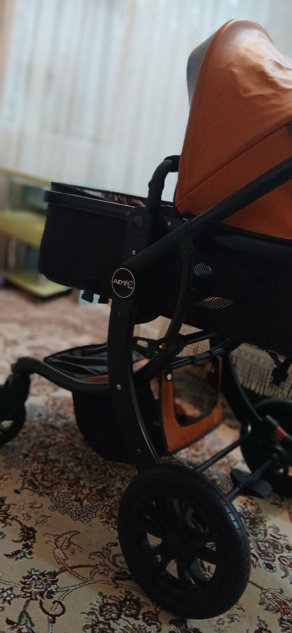 Uşaq arabası – Armile brendi, portbebe tipli beşik oturacaqlı model — Mallar, Bakı (3)