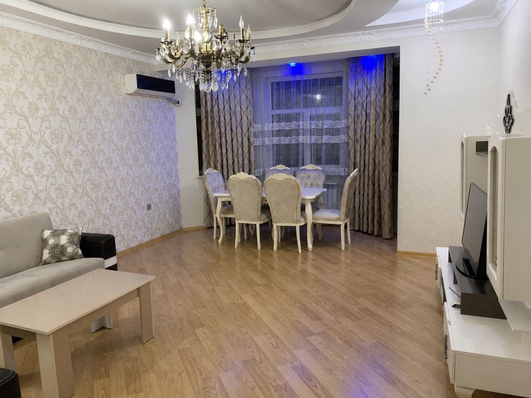 İcarəyə verilir 3 otaqlı yeni tikili 125 m² — Mənzil, Bakı (2)