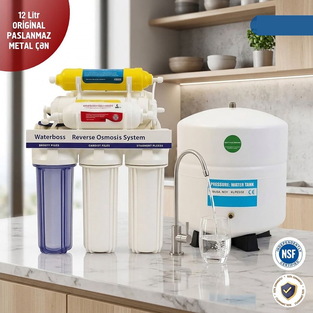 Pompalı su filteri Waterboss-75 — Ev texnikası, Bakı