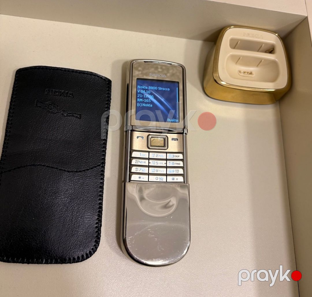 Nokia 8800 Sirocco Gold — Smartfonlar, Bakı (11)