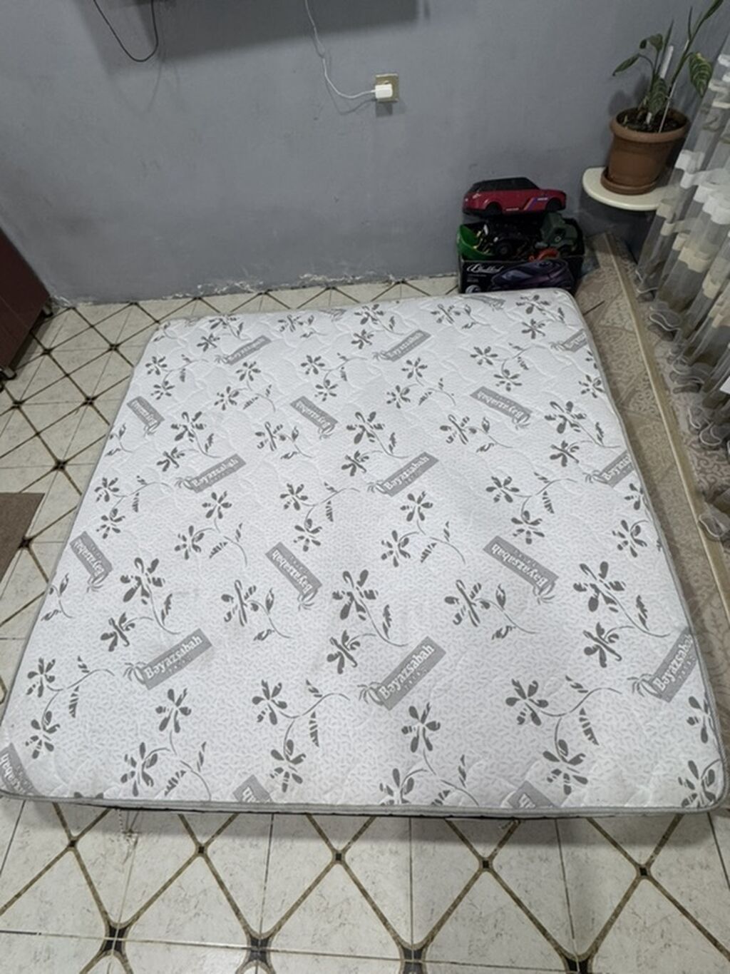 Bayraxbah markalı ortopedik döşək - Ölçü: təxminən 200x200 sm (queen — Tekstil, Mehdiabad (3)